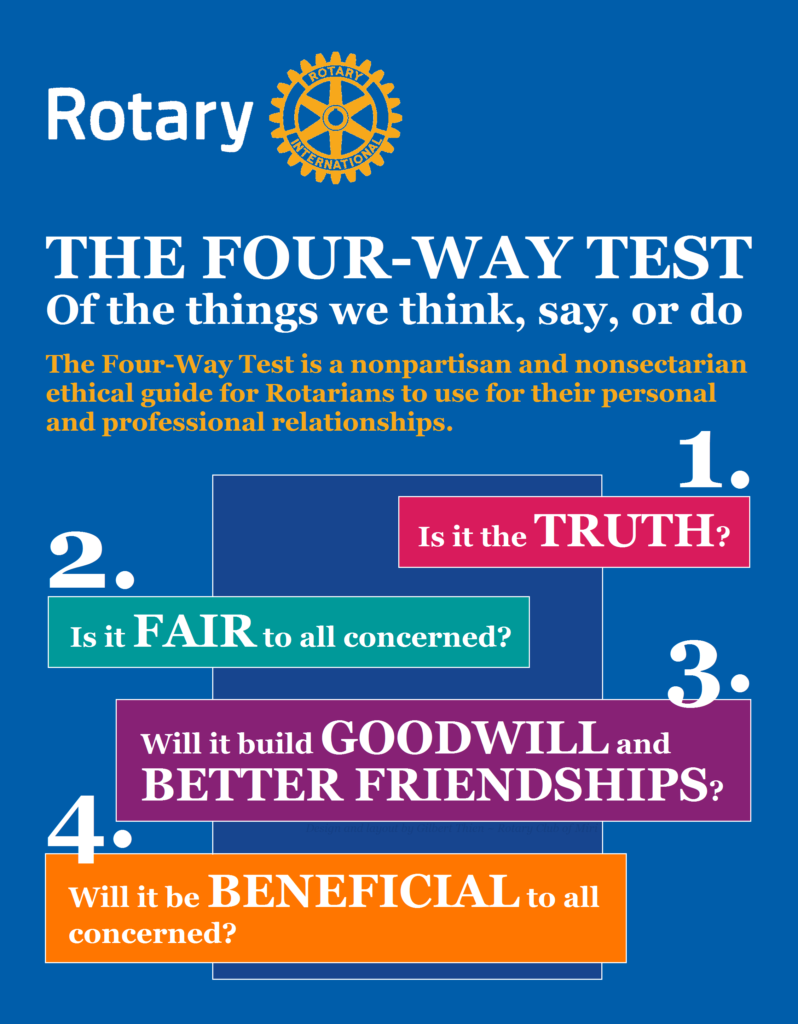 Rotary Four-Way Test