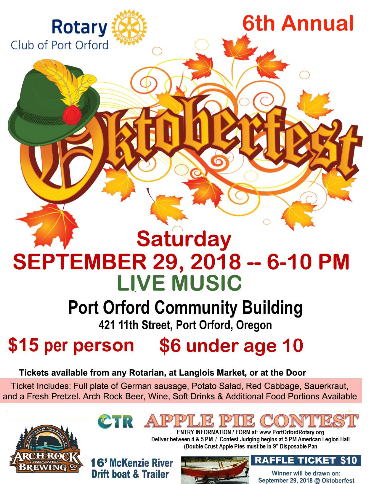 Oktoberfest | Rotary Club of Port Orford