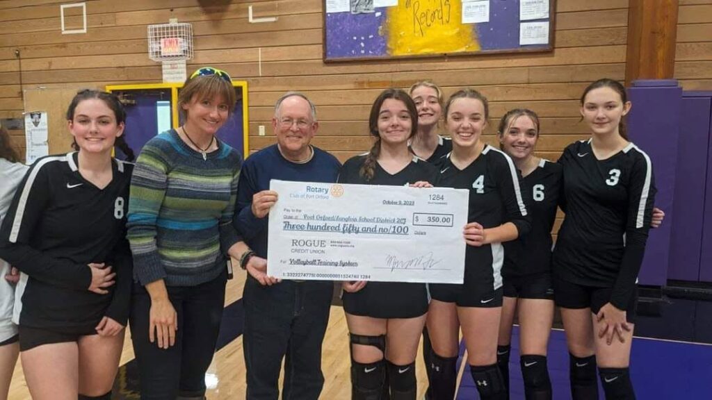 Donation to Pacific High Vollyball Team 2023